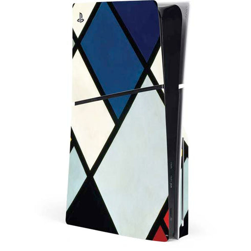 Theo van Doesburg Contra-Composition of Dissonances XVI PS5 Slim Disk Console Skin