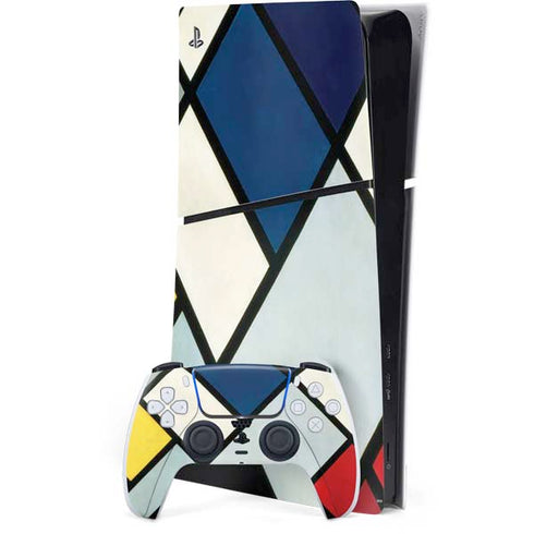 Theo van Doesburg Contra-Composition of Dissonances XVI PS5 Slim Digital Edition Bundle Skin