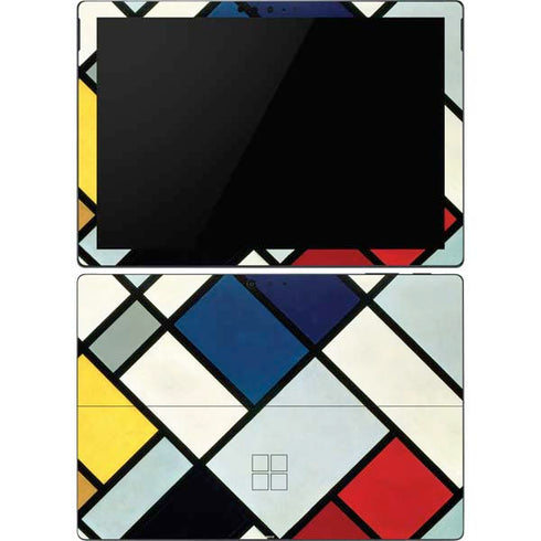 Theo van Doesburg Contra-Composition of Dissonances XVI Surface Pro 6 Skin