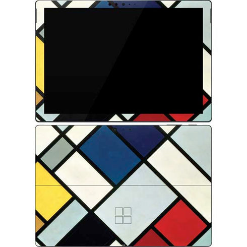 Theo van Doesburg Contra-Composition of Dissonances XVI Surface Pro 7 Skin