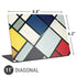 Theo van Doesburg Contra-Composition of Dissonances XVI Universal Laptop 11in (8.8 x 6.2in) Skin