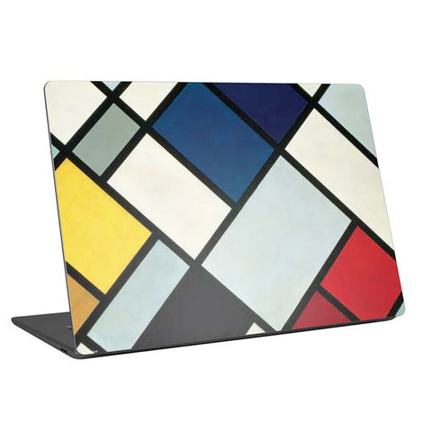 Theo van Doesburg Contra-Composition of Dissonances XVI Universal Laptop 17in (13.8 x 10in) Skin