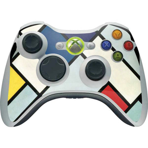 Theo van Doesburg Contra-Composition of Dissonances XVI Xbox 360 Wireless Controller Skin