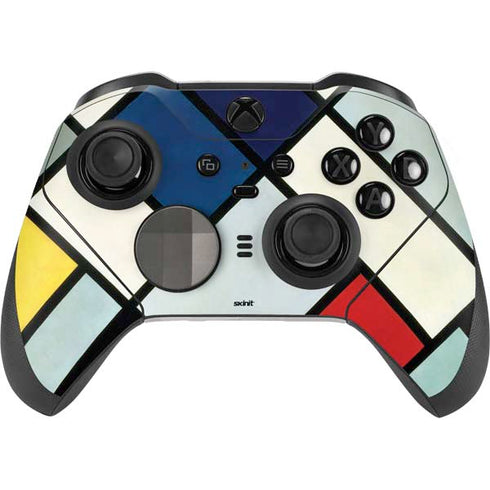 Theo van Doesburg Contra-Composition of Dissonances XVI Xbox Elite Wireless Controller Series 2 Skin