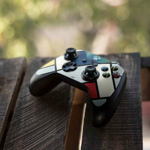 Theo van Doesburg Contra-Composition of Dissonances XVI Xbox One Controller Skin
