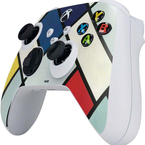 Theo van Doesburg Contra-Composition of Dissonances XVI Xbox Series S Controller Skin