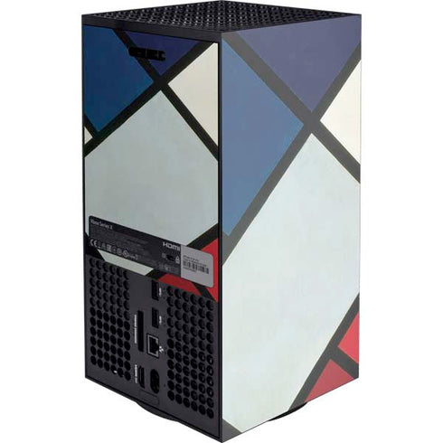 Theo van Doesburg Contra-Composition of Dissonances XVI Xbox Series X Console Skin