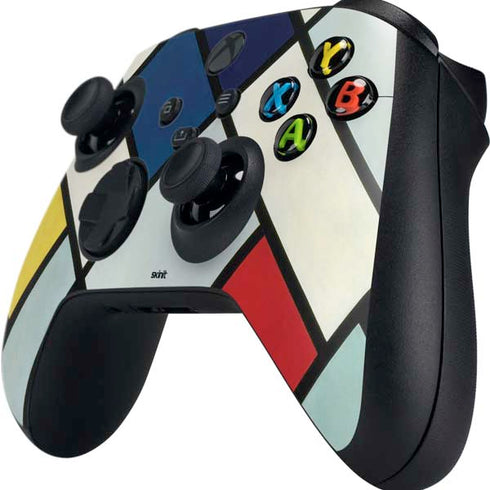 Theo van Doesburg Contra-Composition of Dissonances XVI Xbox Series X Controller Skin