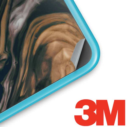 Copper and Black Marble Ink Nintendo 2DS XL (2017) Skin