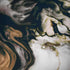 Copper and Black Marble Ink Dell Alienware Skin