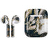 Copper and Black Marble Ink Apple AirPods Skin