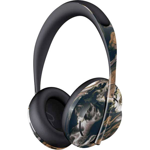 Copper and Black Marble Ink Bose Noise Cancelling Headphones 700 Skin