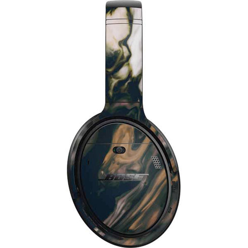 Copper and Black Marble Ink Bose QuietComfort 35 Headphones Skin