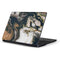 Copper and Black Marble Ink Samsung Chromebook Skin