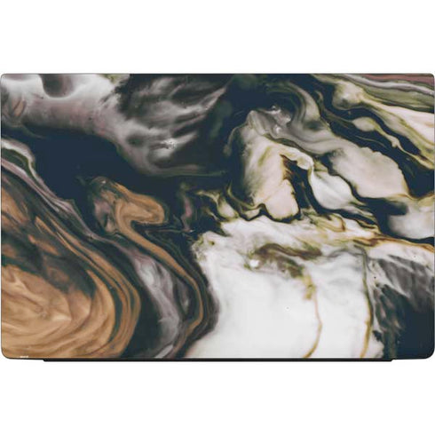 Copper and Black Marble Ink Dell Vostro Skin