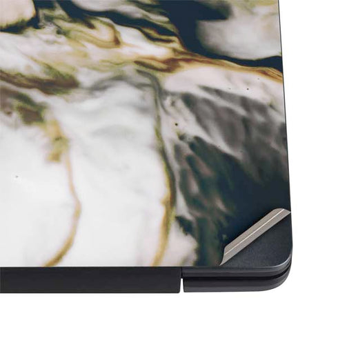 Copper and Black Marble Ink Dell Vostro Skin