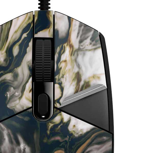 Copper and Black Marble Ink G203 Prodigy RGB Wired Gaming Mouse Skin
