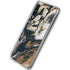 Copper and Black Marble Ink Galaxy A10e Clear Case