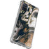 Copper and Black Marble Ink Galaxy A51 5G Clear Case