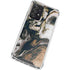 Copper and Black Marble Ink Galaxy A52 5G Clear Case