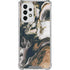 Copper and Black Marble Ink Galaxy A53 5G Clear Case