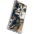 Copper and Black Marble Ink Galaxy A71 5G Clear Case