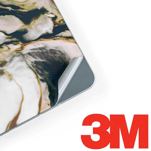 Copper and Black Marble Ink Galaxy Book 12in Skin