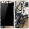 Copper and Black Marble Ink Galaxy J7 Skin