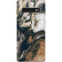 Copper and Black Marble Ink Galaxy S10 Skin
