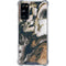 Copper and Black Marble Ink Galaxy S20 FE Clear Case