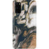 Copper and Black Marble Ink Galaxy S20 Lite Case