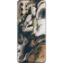 Copper and Black Marble Ink Galaxy S20 Plus Skin