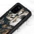 Copper and Black Marble Ink Galaxy S20 Waterproof Case