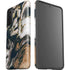 Copper and Black Marble Ink Galaxy S21 Plus 5G Pro Case