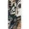 Copper and Black Marble Ink Galaxy S21 Plus 5G Skin