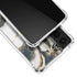 Copper and Black Marble Ink Galaxy S22 Clear Case