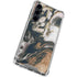 Copper and Black Marble Ink Galaxy S23 FE Clear Case