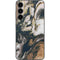 Copper and Black Marble Ink Galaxy S23 Plus Skin