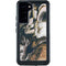 Copper and Black Marble Ink Galaxy S23 Plus Waterproof Case
