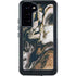 Copper and Black Marble Ink Galaxy S23 Plus Waterproof Case
