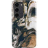 Copper and Black Marble Ink Galaxy S23 Pro Case