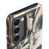 Copper and Black Marble Ink Galaxy S23 Pro Case