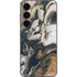 Copper and Black Marble Ink Galaxy S23 Skin