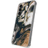 Copper and Black Marble Ink Galaxy S24 Plus Clear Case
