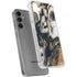 Copper and Black Marble Ink Galaxy S24 Plus Clear Case