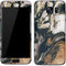 Copper and Black Marble Ink Galaxy S7 Skin