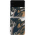 Copper and Black Marble Ink Galaxy Z Flip4 5G Skin