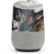 Copper and Black Marble Ink Google Home Skin