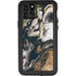 Copper and Black Marble Ink iPhone 11 Pro Max Waterproof Case