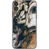 Copper and Black Marble Ink iPhone 11 Skin